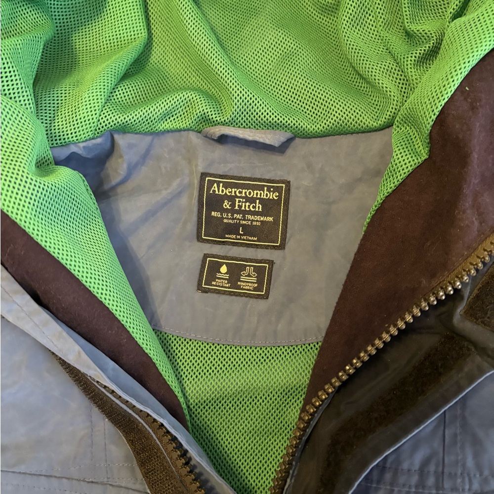 NWOT Abercrombie & Fitch Anorak Jacket - Picture 2 of 4